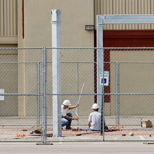 how long can i rent the temporary fence for my work site or event in Alston GA